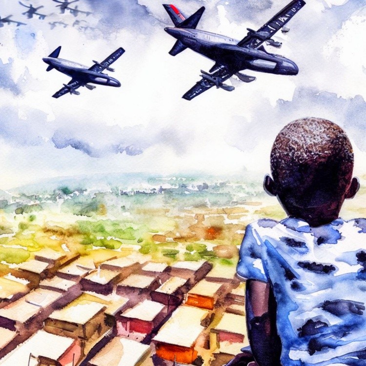CHILD OF WAR (CIVIL WAR) AFRICA 9