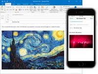 Now Upload Portfolio Images via Email or Your Mobile Phone