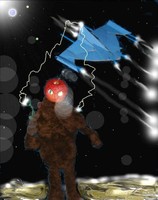 Applrilla New Straw Man villian with his drone ship What you think?