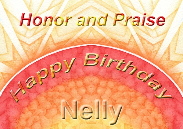 Happy Birthday Nelly Van Nieuwenhuijzen Artwanted Com