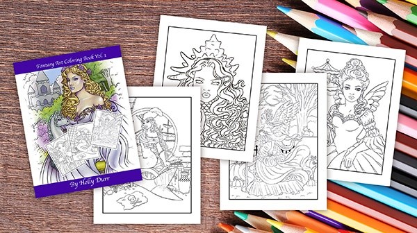 Coloring Books - We Design, Create, Sell, Print & Publish