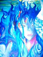 Mystery artist - my daughters painting please critique