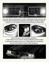 page from unfinished graphic novel