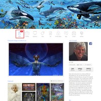 Artist Profile Now the Default Portfolio Page