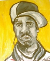 new painting/ they call him mello yellow...