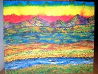 Art Made From Melted Wax!