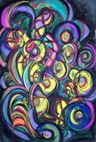 by  