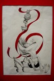 by silver fish