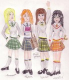 by  