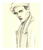 by  