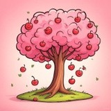 by  