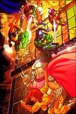 by 