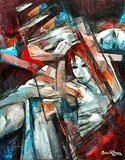 by  