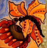 by  