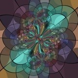 by  