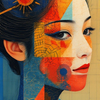 Lacquer Mosaic Muse