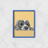 A cute dog poster