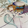 Dove with Mug