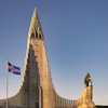 Hallgrímskirkja and Leif Erikson monument