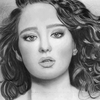Ephemeral Beauty -Original Pencil Painting by Mary G