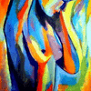 Broken woman