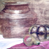 Bronze Jar Still Life Painting