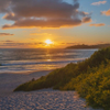 Carmel Beach Sunset - April 12 14  2026