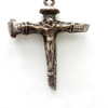 Tau Cross .  Saint Francis of Assisi San Damiano Sculpture  Cross contempora Gomolka Art studio line