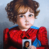 Commisioned Portrait of little Boy