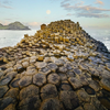 The Giant’s Causeway at sunset