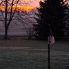 7:00 am MY son's phot this morning in Southern Michigan.
