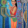 Israeli acrylic paintings Mirit Ben-Nun