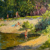 Summer vacation on the river