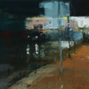 rain, bridge