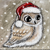 Snowy Santa Owl