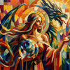 Lady And The Dragon