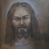 A face filled with faith and tenderness.