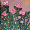 Twin Roses Pink - Diptych 