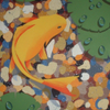 orange koi