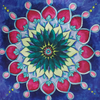 Mandala Blue