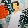 Girl with an orange earring 