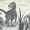 Velociraptors on a Late Cretaceous Hunt