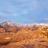 Sunrise in the Alabama Hills