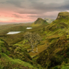 Sunrise at The Quiraing in the highlands