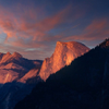 Half Dome At Sunset 3