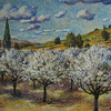 Orchard with White Blossoms