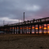 Sunset at the pier
