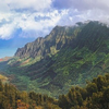 The Na Pali coast from the Pu’u O Kila Lookout in Koke'e State Park