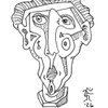 Original sketch idea for The Symbolist