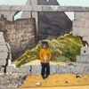 A SAD PALESTINIAN BOY IN GAZA